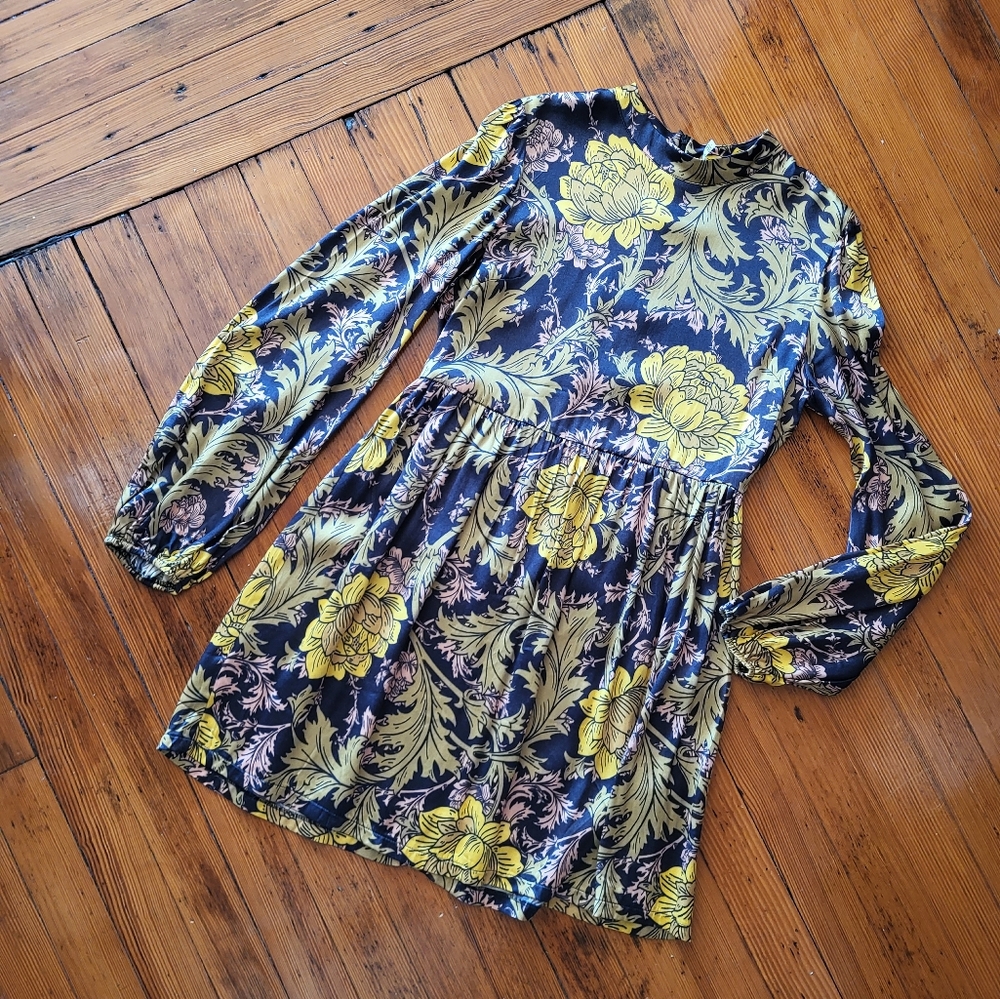 Winter Floral Dress
